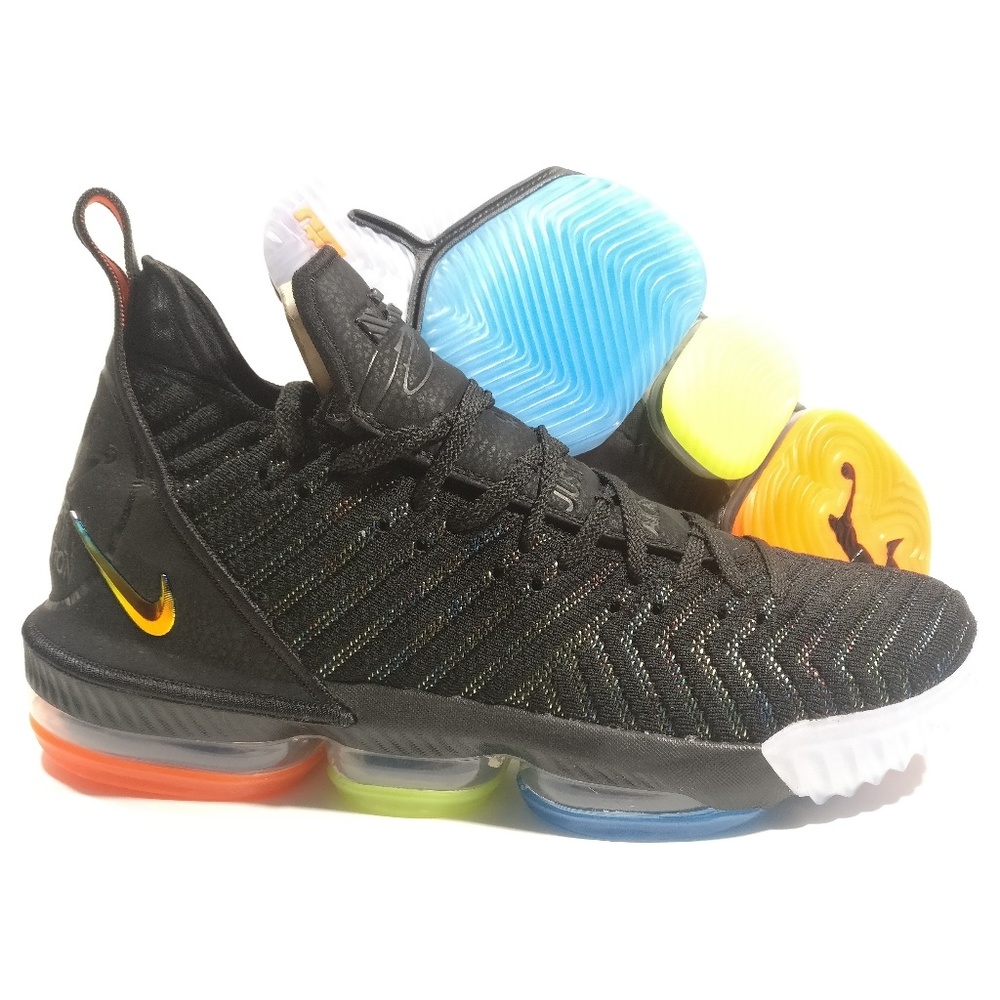Nike Lebron 16 I Promise Black Metallic Shoes - Picture 2 of 8